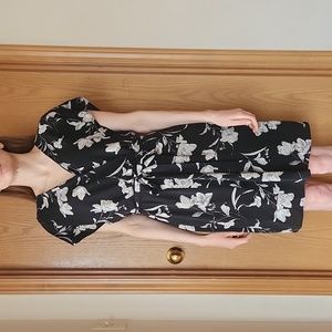 Bobeau Small Faux Wrap Dress